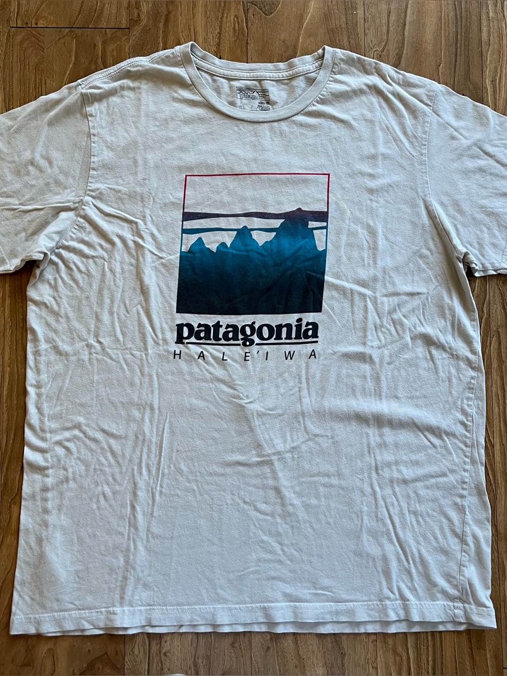 Vintage Patagonia Haleiwa Hawaii made in USA t-shirt